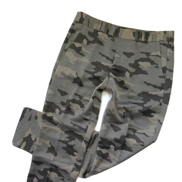NWT Banana Republic Ryan in Camo Camouflage Fluid Soft Ankle Trouser Pants 4 - Picture 2 of 4